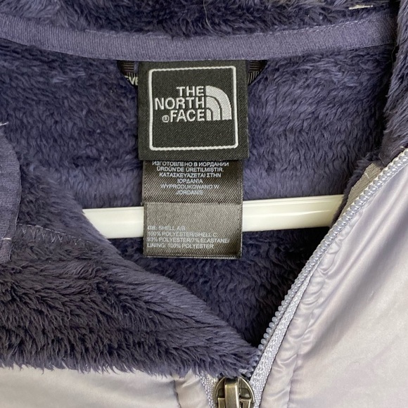 The North Face Women's Oso Hoodie Greystone Blue w/ Scarf & Hat Size M - Picture 5 of 16